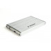 Внешний карман Gembird для подключения SATA HDD 2.5, USB 3.0, алюминий, Silver (EE2-U3S-5-S)
