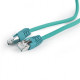 Патч-корд S/FTP Cablexpert (PP6A-LSZHCU-G-3M) литой, 50u штекер с защелкой, 3м, зелёный
