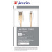 Кабель Verbatim USB2.0-Lightning, 1м Gold (48861)