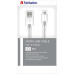 Кабель Verbatim USB2.0-MicroUSB, 1м Silver (48862)