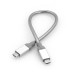 Кабель Verbatim USB Type-C-USB Type-C, 0.3м Silver (48867)