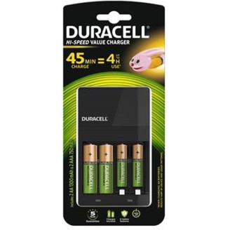 Заряднoe устройство Duracell CEF14 + AA/HR06 NI-MH 1300 mAh BL 2шт + AAA/HR03 NI-MH 750 mAh BL 2шт