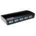 Концентратор USB3.0 D-Link Black (DUB-1370) 7хUSB3.0