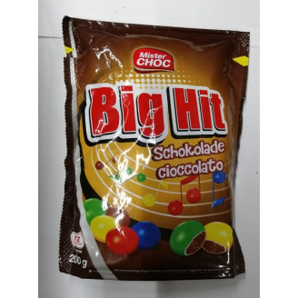 Драже Mister Choc Big Hit Schokolade Cioccolato в цветной глазури, 200 г (Швейцария)