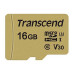 Карта памяти MicroSDHC  16GB UHS-I/U3 Class 10 Transcend 500S + SD-adapter (TS16GUSD500S)