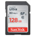 Карта памяти SDXC 128GB UHS-I Class 10 SanDisk Ultra (SDSDUNC-128G-GN6IN)