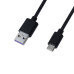 Кабель Grand-X USB-USB Type-C, 1м Black (TPC-01)