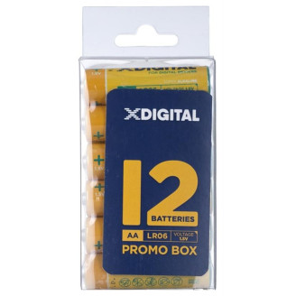 Батарейка X-Digital AA/LR06 Box 12 шт