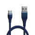 Кабель Grand-X NC-012 USB-USB Type-C, 1.2м Blue (NC012BL)