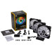 Вентилятор Corsair LL120 RGB 3 Fan Pack (CO-9050072-WW), 120x120x25мм, 4-pin, черный