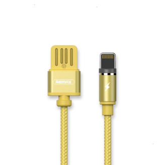 Кабель Remax Gravity USB-Lightning, 1м Gold (RC-095I-GOLD)