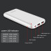 Универсальная мобильная батарея Jellico RM-100 10000mAh White
