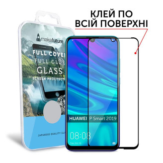 Защитное стекло MakeFuture для Huawei P Smart 2019 Full Glue, 0.33mm (MGFCFG-HUPS19)