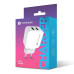 Сетевое зарядное устройство MakeFuture (2USB, 2.4A) White (MCW-21WH)