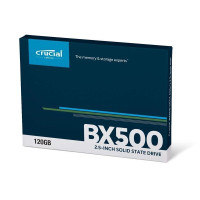 Накопитель SSD  120GB Crucial BX500 2.5" SATAIII 3D NAND TLC (CT120BX500SSD1)