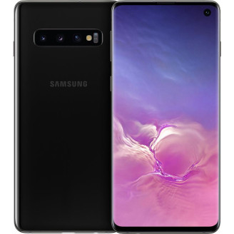 Смартфон Samsung Galaxy S10 SM-G973 Dual Sim Black (SM-G973FZKDSEK)