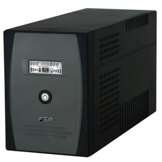 ИБП FSP EP-2000, 2000VA, Line Int., AVR, 3xIEC+3xSchuko, USB/RS-232, RJ11, LCD (EP2000)