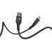 Кабель Pixus Flex USB-MicroUSB 1м Black (PXS FmB)