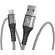 Кабель Pixus Flex USB-USB Type-C 1м Gray (PXS FtG)