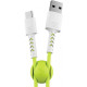 Кабель Pixus Soft USB-USB Type-C 1м White/Lime (PXS StW/L)