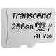 Карта памяти MicroSDXC 256GB UHS-I/U3 Class 10 Transcend 300S A1 + SD-adapter (TS256GUSD300S-A)