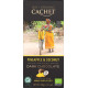 Шоколад черный Cachet Bio Organic Pineapple & Coconut, 100 г (Бельгия)