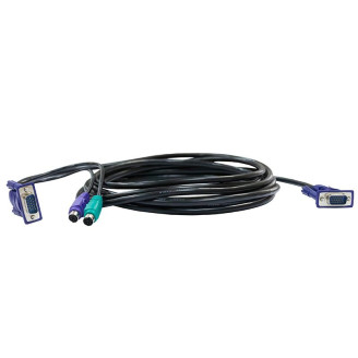 Комплект кабелей D-Link (DKVM-CB/1.2M/B) для KVM-переключателей, 1.2м