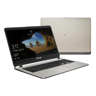 Ноутбук Asus X507LA-BR031 (90NB0IW2-M00930); 15.6 (1366x768) TN LED матовый / Intel Core i3-5005U (2.0 ГГц) / RAM 4 ГБ / HDD 1 ТБ / Intel HD Graphics 5500 / без ОП / Wi-Fi / BT / веб-камера / Endless OS / 1.68 кг / золотистый