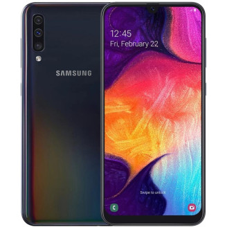 Смартфон Samsung Galaxy A50 SM-A505 6/128GB Dual Sim Black (SM-A505FZKQSEK)