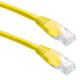 Патч-корд FTP Cablexpert (PP22-0.5M/Y) cat.5Е, литой, 50u штекер с защелкой, 0.5м, желтый