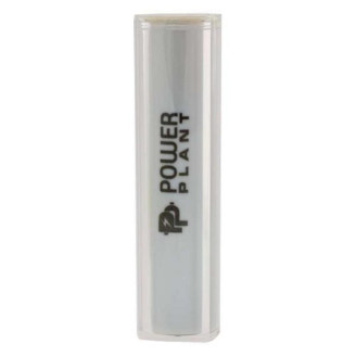 Универсальная мобильная батарея PowerPlant PB-LA113 2600mAh White  (PPLA113) + универсальный кабель