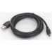 Кабель Cablexpert USB -  miniUSB V 2.0 (M/M), 1.8 м, черный (CCP-USB2-AM5P-6)