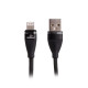 Кабель Cablexpert (CCPB-L-USB-11BK) USB 2.0 A - Lightning, премиум, 2.4А, 1м, черный