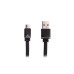 Кабель Cablexpert (CCPB-M-USB-10BK) USB 2.0 A - microUSB, премиум, плоский, 2.4А, 1м, черный
