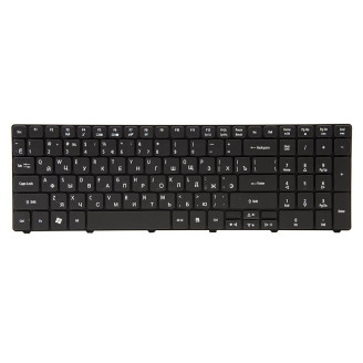 Клавиатура PowerPlant для ноутбука Acer Aspire 5236, eMahines E440 черный, черный фрейм (KB311651)