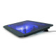 Охлаждающая подставка для ноутбука Gembird NBS-1F15-03 Black 15.6"