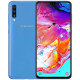 Смартфон Samsung Galaxy A70 SM-A705 Dual Sim Blue (SM-A705FZBUSEK); 6.7" (2340x1080) Super AMOLED / Qualcomm Snapdragon 675 / ОЗУ 6 ГБ / 128 ГБ встроенной + microSD до 512 ГБ / камера 32+8+5 Мп + 32 Мп / 4G (LTE) / Bluetooth, Wi-Fi, NFC / GPS, A-GPS,