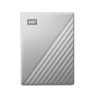 Накопитель внешний HDD 2.5 USB 1.0TB WD My Passport Ultra Silver (WDBC3C0010BSL-WESN)