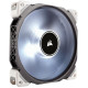 Вентилятор Corsair ML140 Pro LED White (CO-9050046-WW), 140x140x25мм, 4-pin, черный с белым