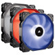 Вентилятор Corsair SP120 RGB Three Pack (CO-9050061-WW), 120x120x25мм, 3-pin, черный с белым