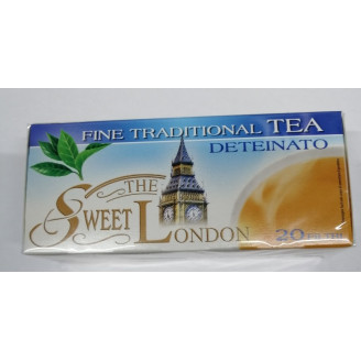 Чай Sweet London Fine Traditional Tea Deteinato, 20 шт (Италия)