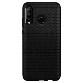 Чeхол-накладка Spigen Liquid Air для Huawei P30 Lite Black (L39CS25738)