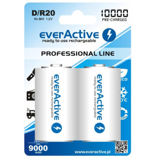 Аккумулятор everActive D/HR20 10000mAh BL 2шт