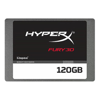 Накопитель SSD  120GB Kingston HyperX Fury 3D 2.5 SATAIII 3D TLC (KC-S44120-6F)