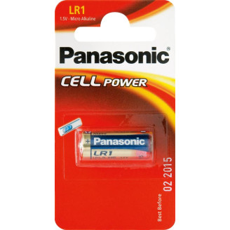 Батарейка Panasonic Micro Alkaline LR1 BL 1 шт