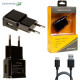 Сетевое зарядное устройство Grand-X (1xUSB 1А) Black (CH-765T) + кабель USB Type C