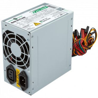 Блок питания GreenVision ATX 400w, 20+4/2*IDE+1*FDD+4P, 2pcs of SATA, 8CM black fan, 0.6mm SECC, 400mm cable from PCB, 230v
