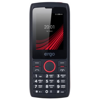 Мобильный телефон Ergo F247 Flash Dual Sim Black