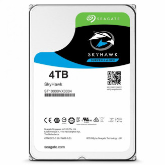 Накопитель HDD SATA 4.0TB Seagate SkyHawk Surveillance 64MB (ST4000VX007)