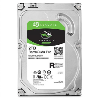 Накопитель HDD SATA 2.0TB Seagate BarraCuda Pro 7200rpm 128MB (ST2000DM009)